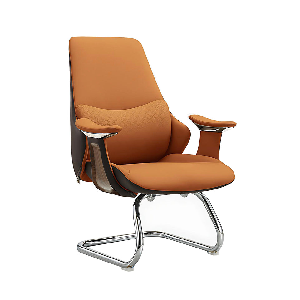 Ergonomic Office Chair with Lumbar Support & Reclining for Executive Office