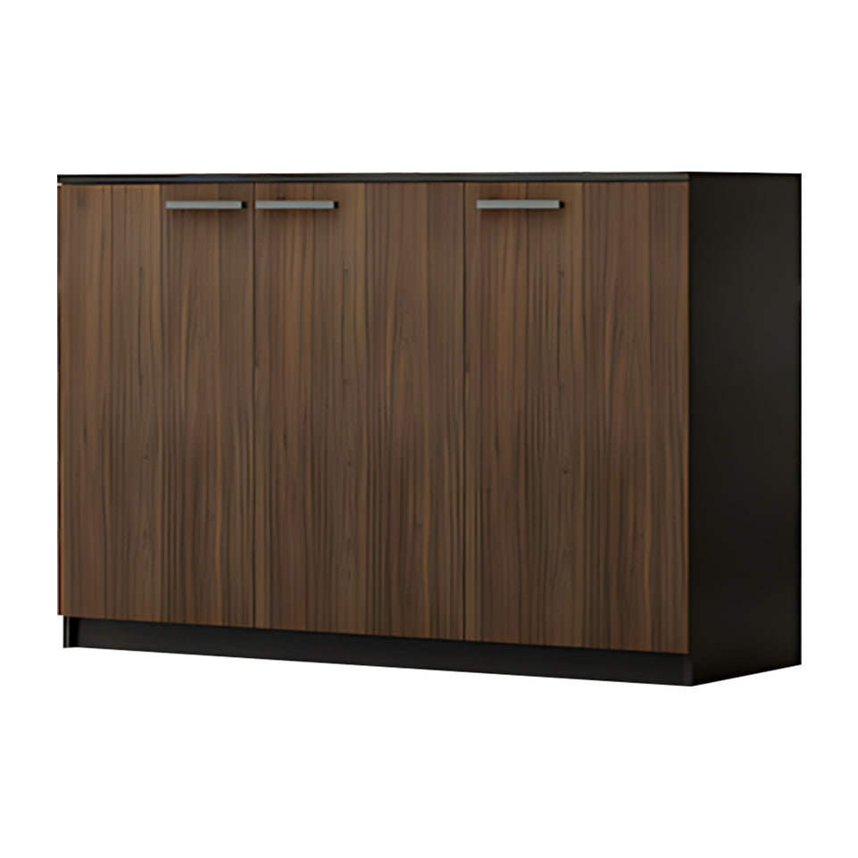 Office partition cabinet black and white storage cabinet WJG-1011