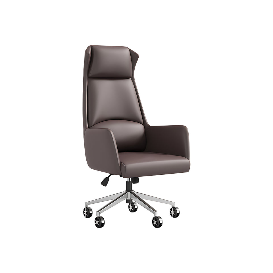 Color-Blocked L-Shaped Executive Desk with Combination Lock and Cabinet for Office LBZ-1027