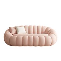 Cream Style Lazy Sofa Reclining Sleepy Pumpkin Sofa Chair BSF-2066