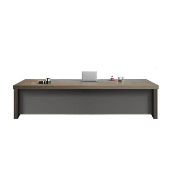 Modern Executive Desk 63-126 in Wide with Lockable & Lumbar Support for Home Office