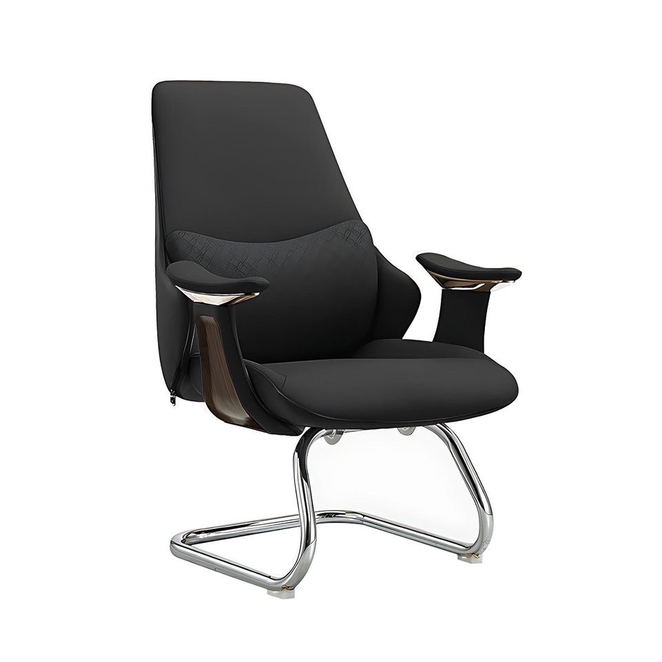 Ergonomic Office Chair with Lumbar Support & Reclining for Executive Office