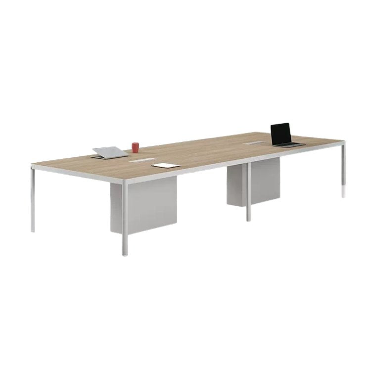 Aluminum Alloy Simple Arc Conference Table and Contemporary Small to Medium-sized Long Table HYZ-1088