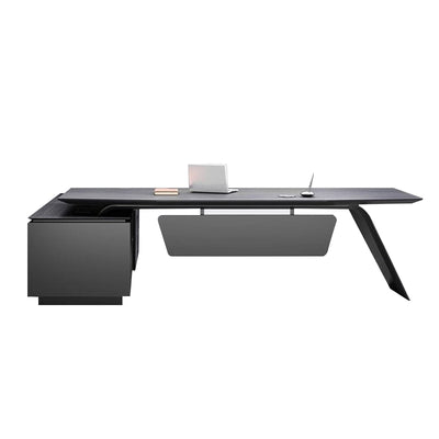 Modern boss office desk fashion simple general manager table cabinet matching LBZ-10111