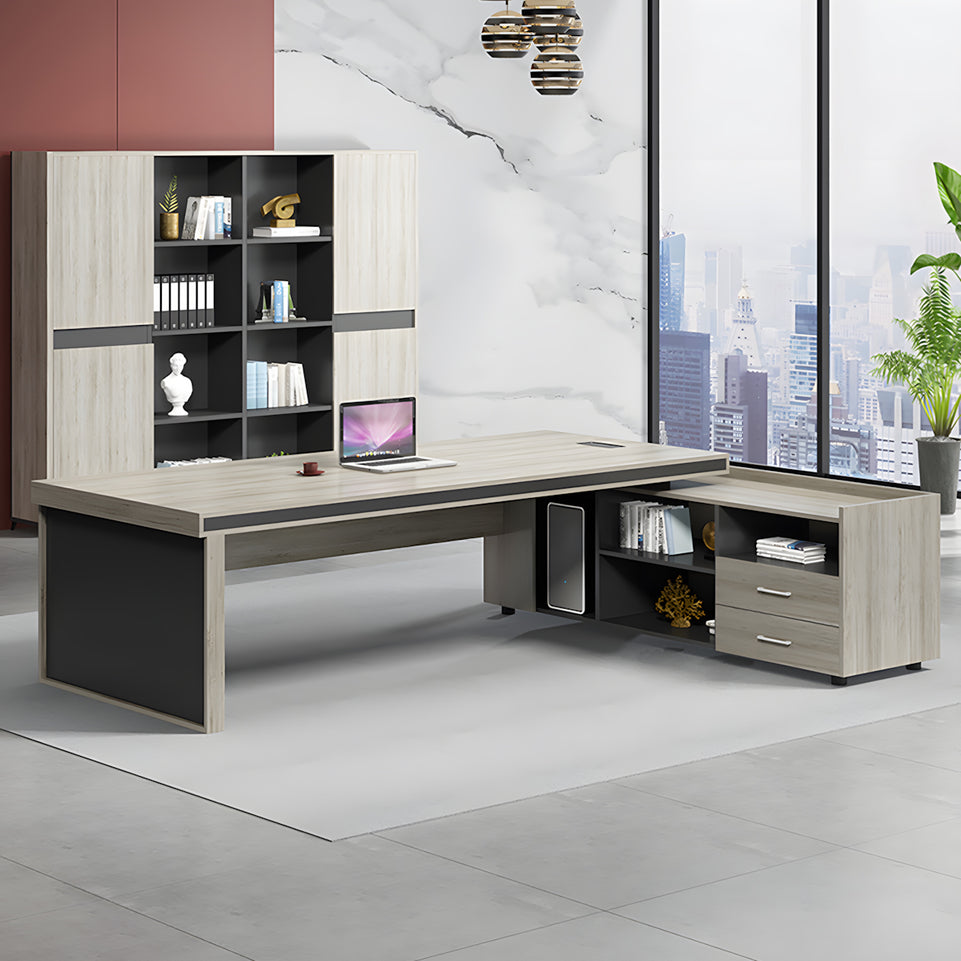 Industrial Style Boss Table Large and Simple Boss Manager Table for Executive Offices LBZ-1011