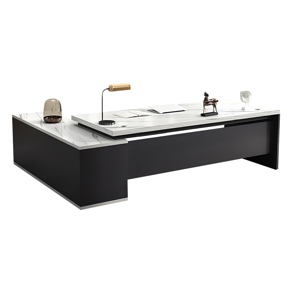 Sophisticated and Practical Executive Desk and Chair Set for a Modern Workspace LBZ-2133