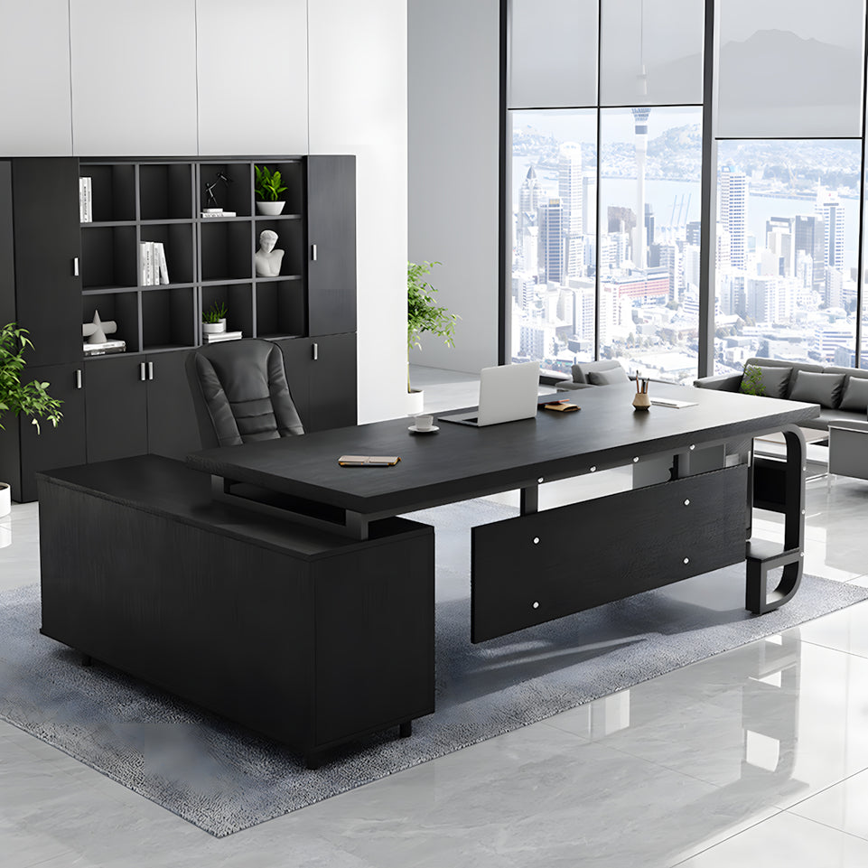 Rust-Resistant Boss Desk simple modern manager president light luxury large desk LBZ-10134