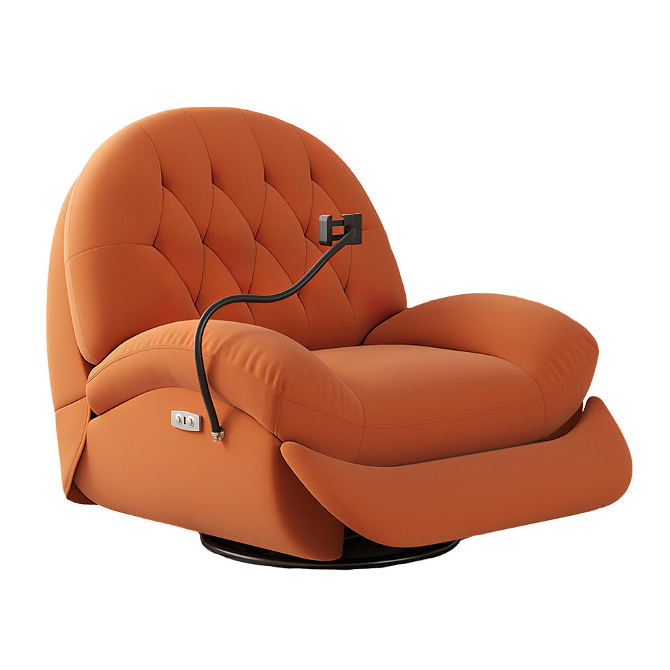 Multi-Functional Semi-Circular Backrest Recliner Sofa with Phone Holder DDSF-2010