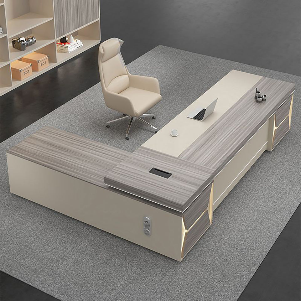 Minimalist Modern Executive Desk For Managers And Leaders LBZ-10128