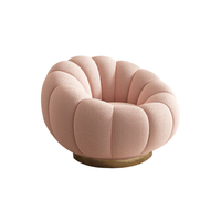 Cream Style Lazy Sofa Reclining Sleepy Pumpkin Sofa Chair BSF-2066