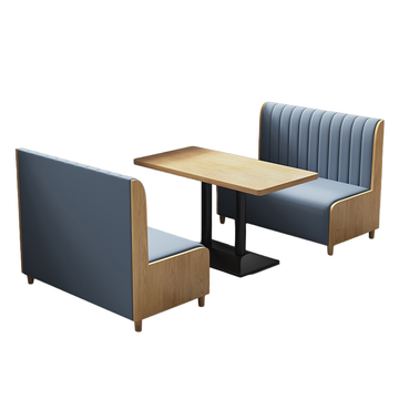 Stylish Wall-Mounted Booth Seating Set For Restaurants And Cafes JDZH-2076