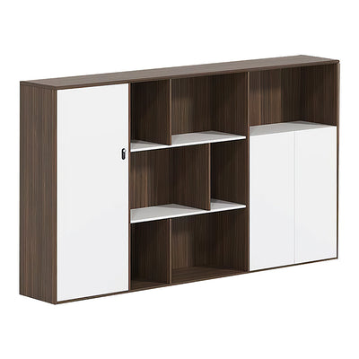 Storage Cabinet Wooden File Cabinets Office Furniture With Door Multilayered Spacious Durable WJG-1030