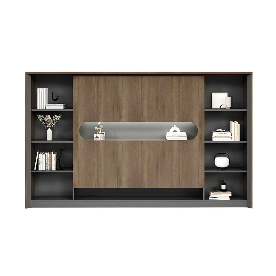 Stylish and Modern Executive Desk With Cabinets And Chairs LBZ-10169