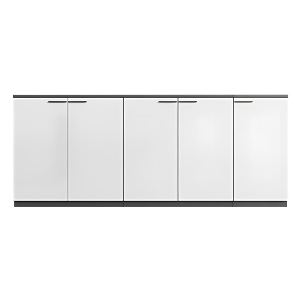 Office partition cabinet black and white storage cabinet WJG-1011