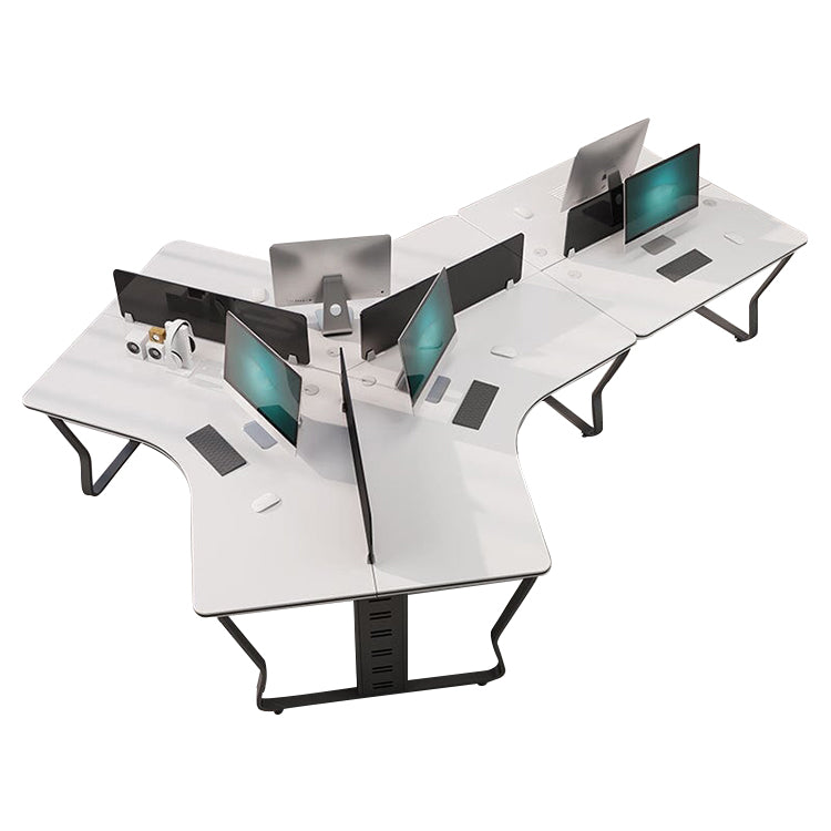 Creative Simple Combination Multi-Person Desk Staff Tables And Chairs YGZ-10117