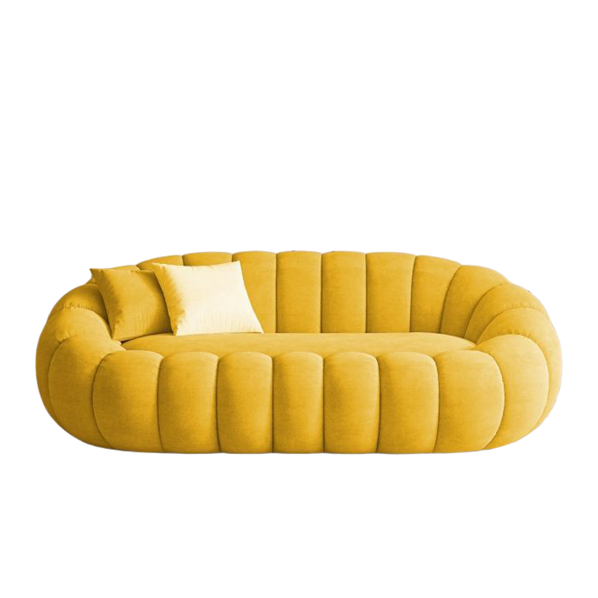Cream Style Lazy Sofa Reclining Sleepy Pumpkin Sofa Chair BSF-2066
