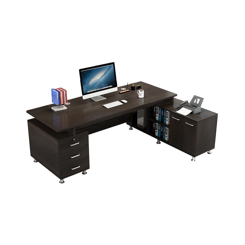 Minimalist and Modern Executive Desk For Single Occupancy LBZ-10145
