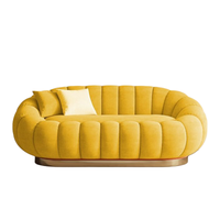 Cream Style Lazy Sofa Reclining Sleepy Pumpkin Sofa Chair BSF-2066