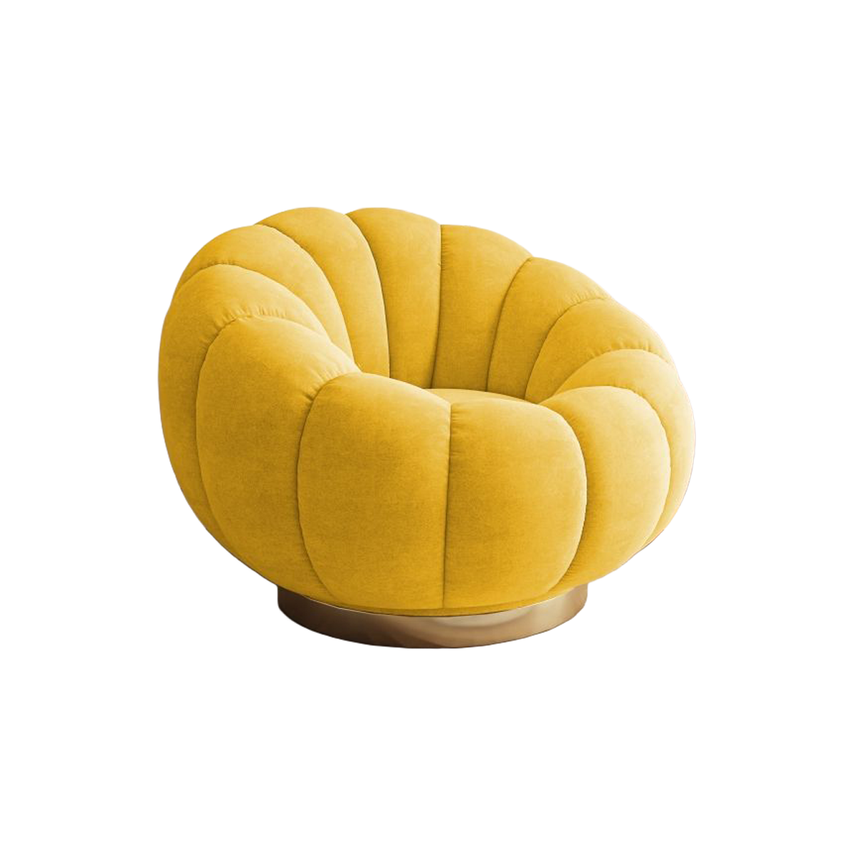 Cream Style Lazy Sofa Reclining Sleepy Pumpkin Sofa Chair BSF-2066