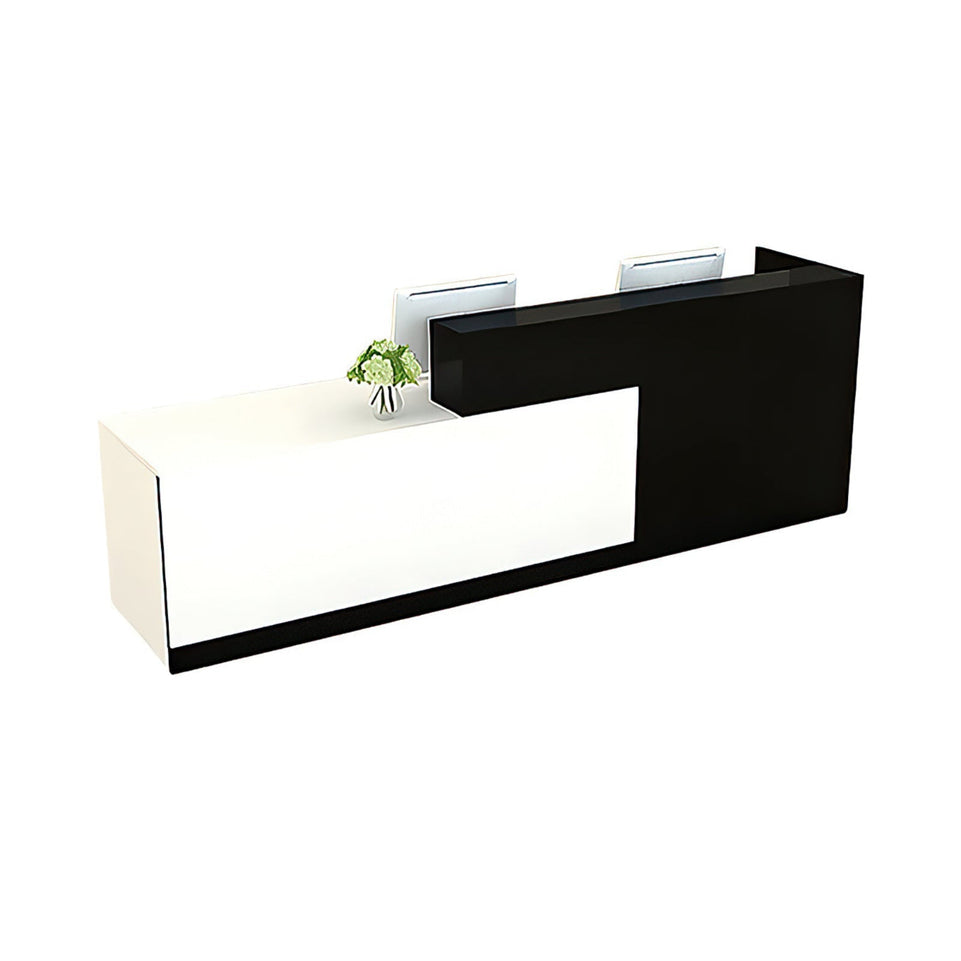 Two-Tone Modern Reception Desk JDT-047
