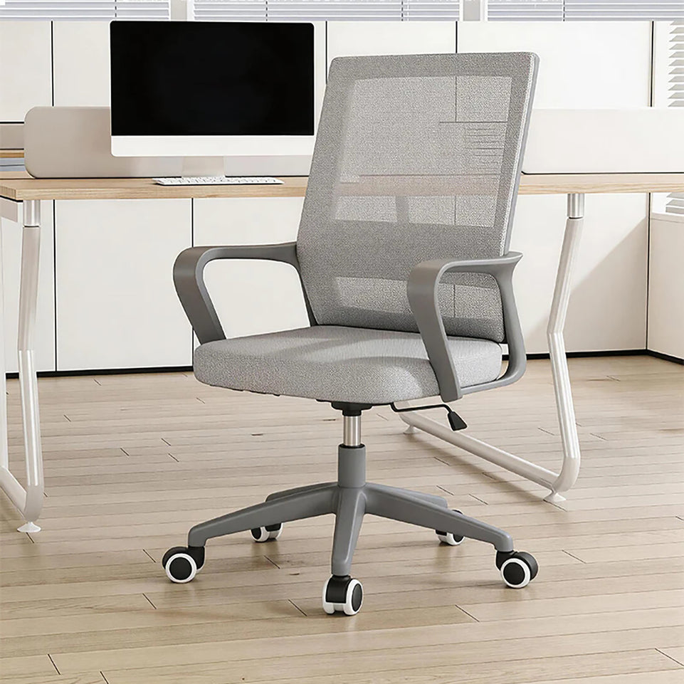 Gaming Office Chair with Portable, Breathable Mesh & Lumbar Support for Gaming Setup