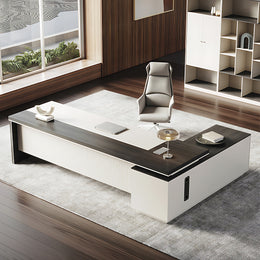 Luxury Executive Desk Set With Large Storage And Ventilated Design LBZ-7229