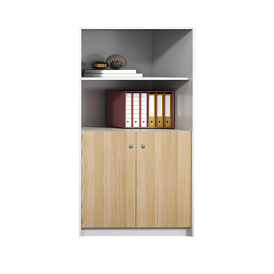 File Cabinet 31-79 in Tall with U-Shaped & Solid Wood for Office