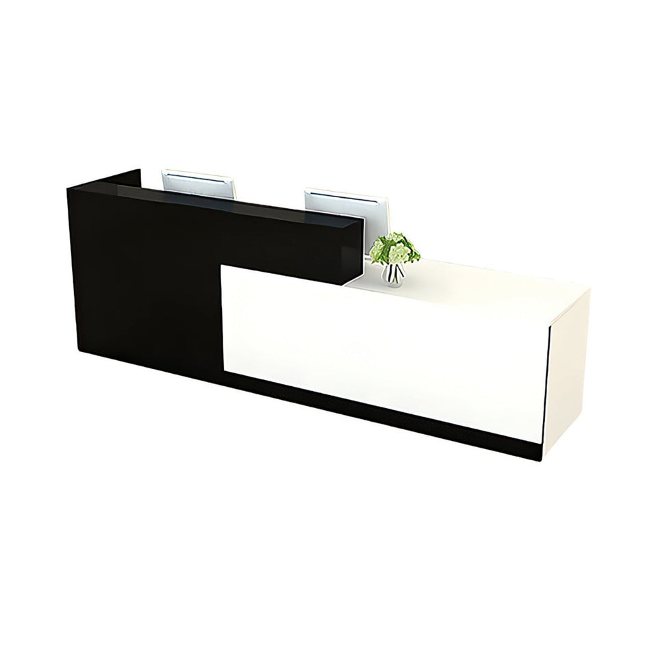 Two-Tone Modern Reception Desk JDT-047