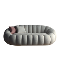 Cream Style Lazy Sofa Reclining Sleepy Pumpkin Sofa Chair BSF-2066