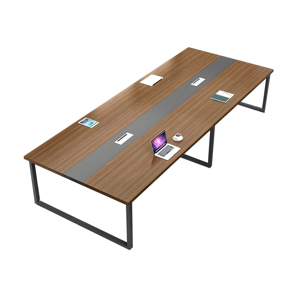 Modern Meeting Office Desk Rectangular Conference Table and Chairs HYZ-1033