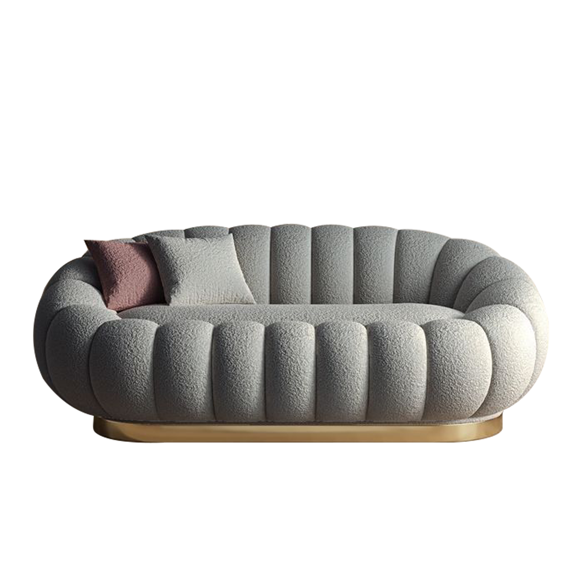 Cream Style Lazy Sofa Reclining Sleepy Pumpkin Sofa Chair BSF-2066