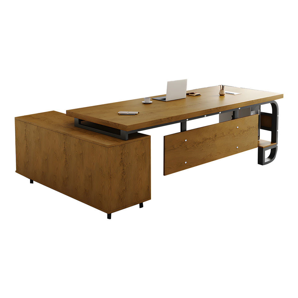 Rust-Resistant Boss Desk simple modern manager president light luxury large desk LBZ-10134