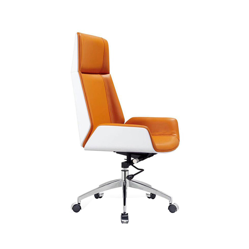 Modern White Executive Desk Stylish White Lacquer Office Desk LBZ-1050