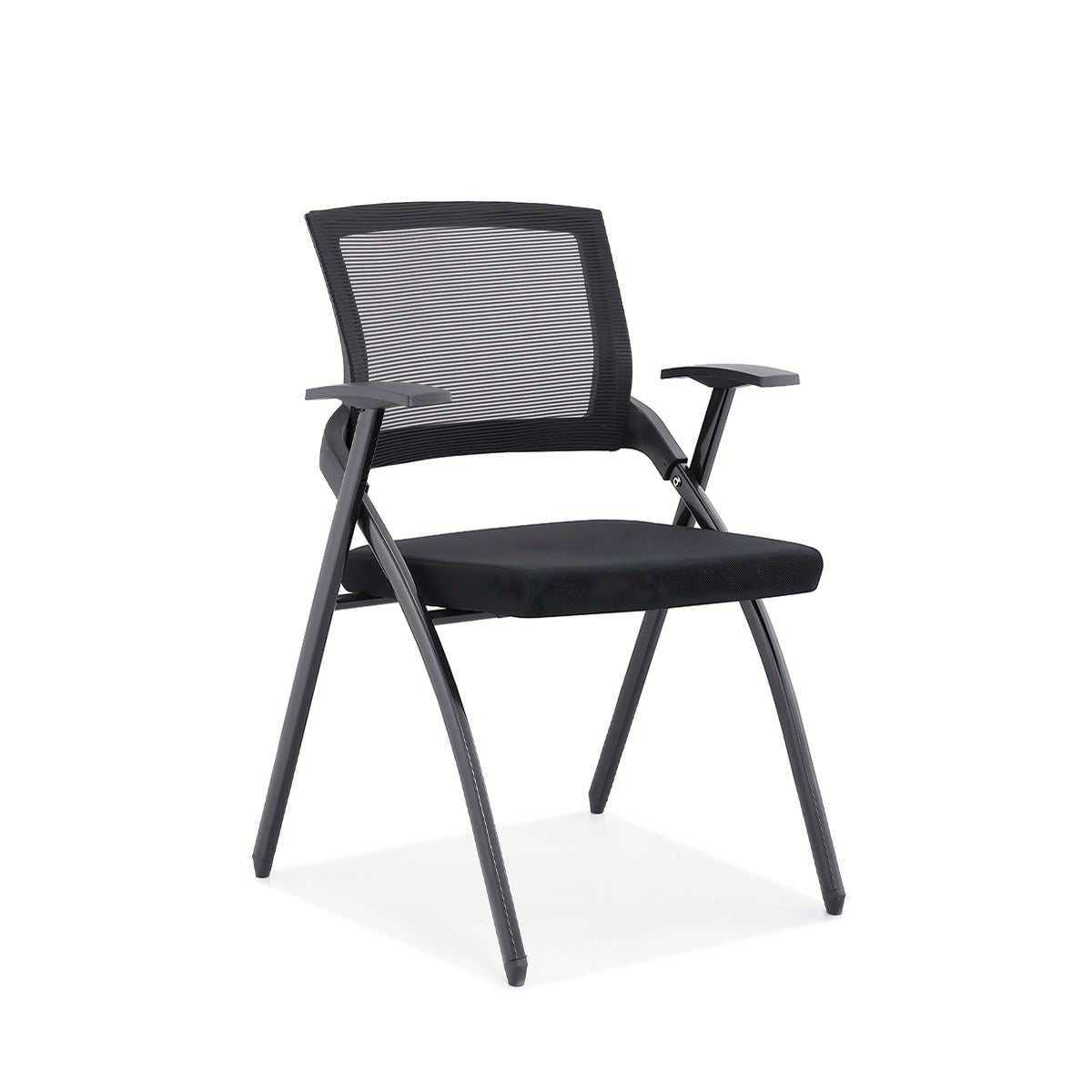 Versatile Folding Conference Table Mobile Training Desk With Flip Mechanism HYZ-2042