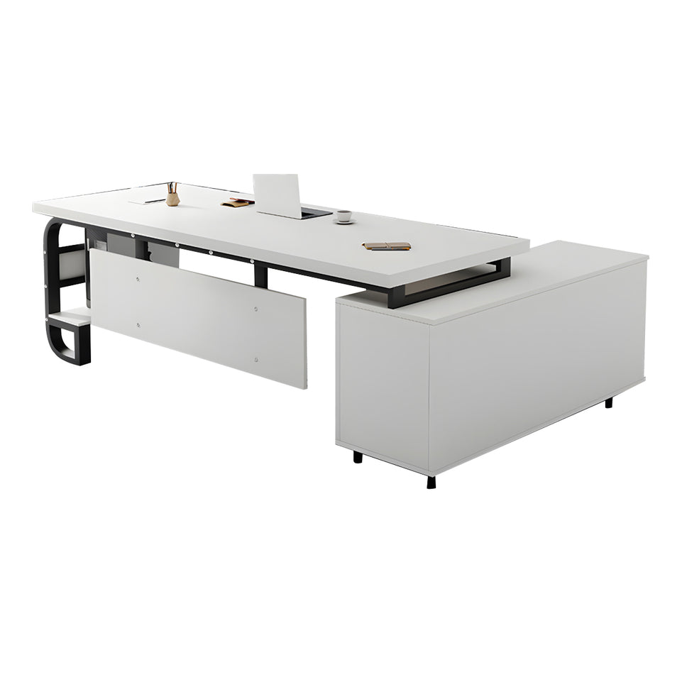 Rust-Resistant Boss Desk simple modern manager president light luxury large desk LBZ-10134