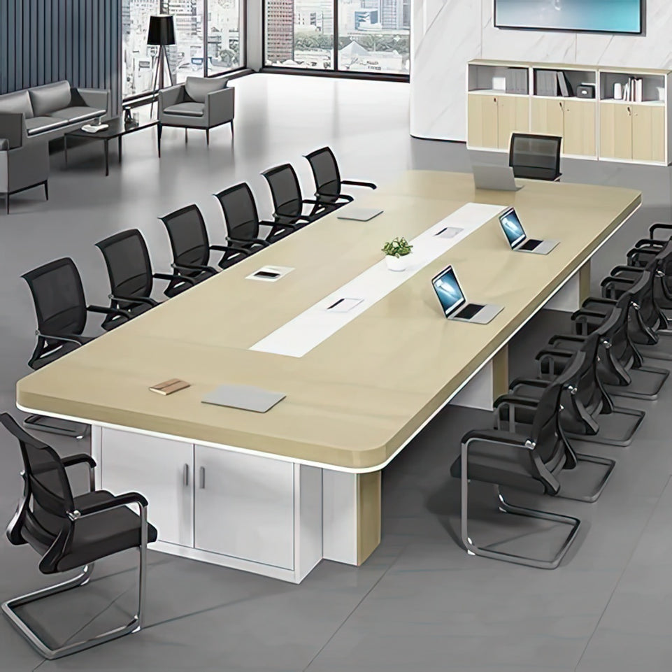 New Rectangular Office Desk Multi-Functional Meeting & Discussion Table Set HYZ-1048