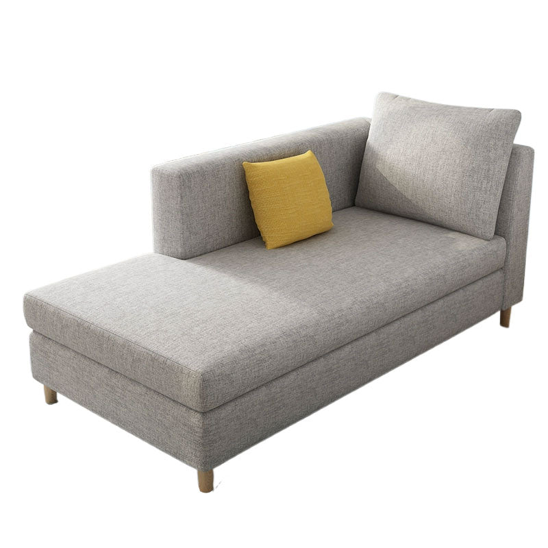 Elegant Nordic Fabric Chaise Lounge–Removable Cover, Silent Frame, And High-Density Cushion JDJJ-2010