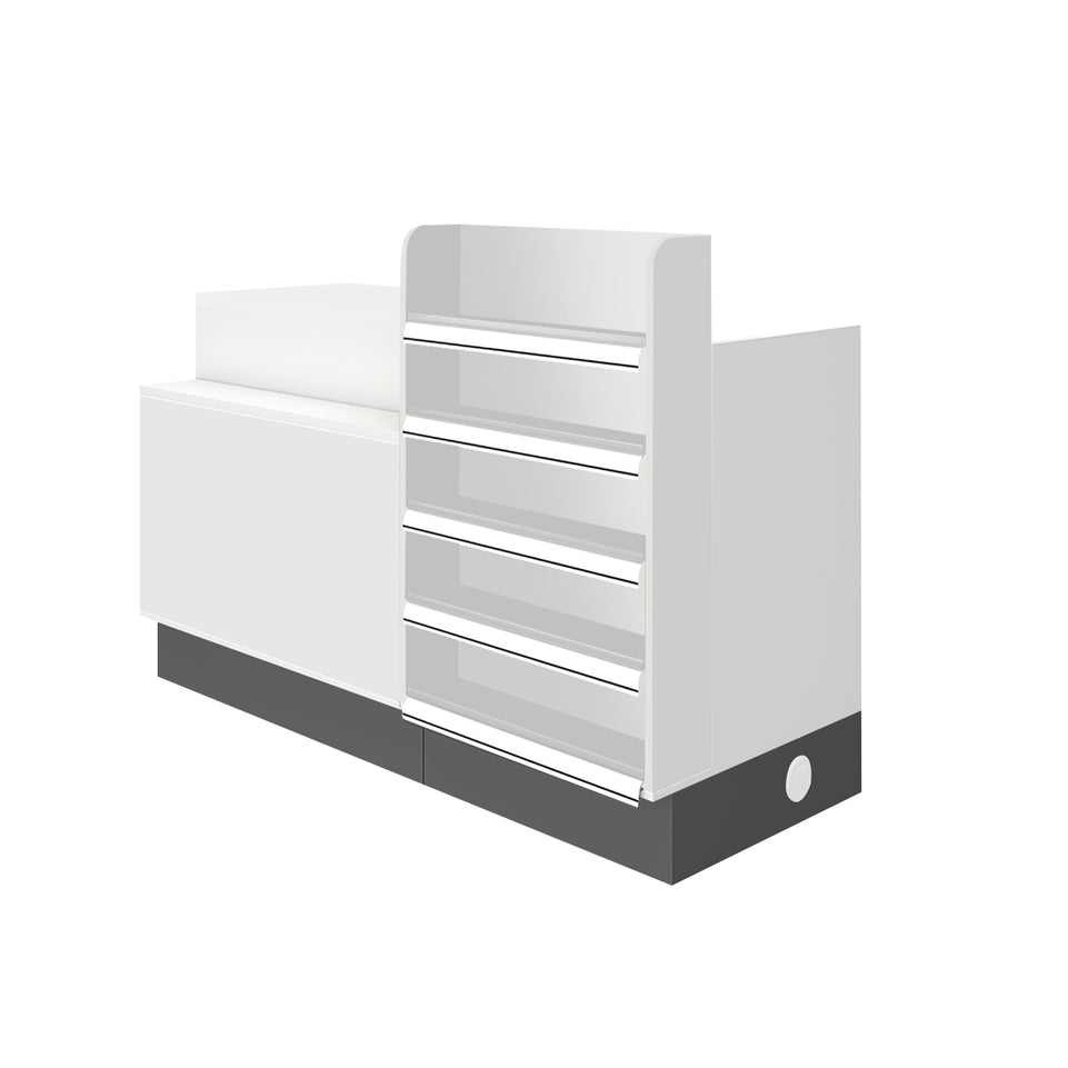 Supermarket convenience store small bar counter front desk reception desk JDT-7107