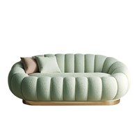 Cream Style Lazy Sofa Reclining Sleepy Pumpkin Sofa Chair BSF-2066