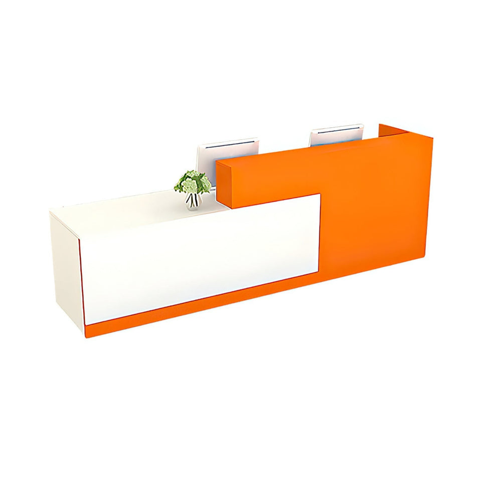 Two-Tone Modern Reception Desk JDT-047