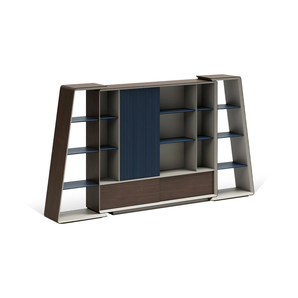 Modern Minimalist walnut Executive Desk Stylish Desk LBZ-2017