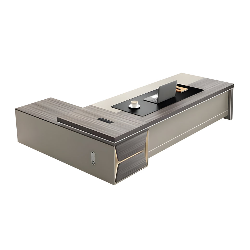 Minimalist Modern Executive Desk For Managers And Leaders LBZ-10128