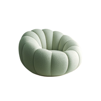 Cream Style Lazy Sofa Reclining Sleepy Pumpkin Sofa Chair BSF-2066