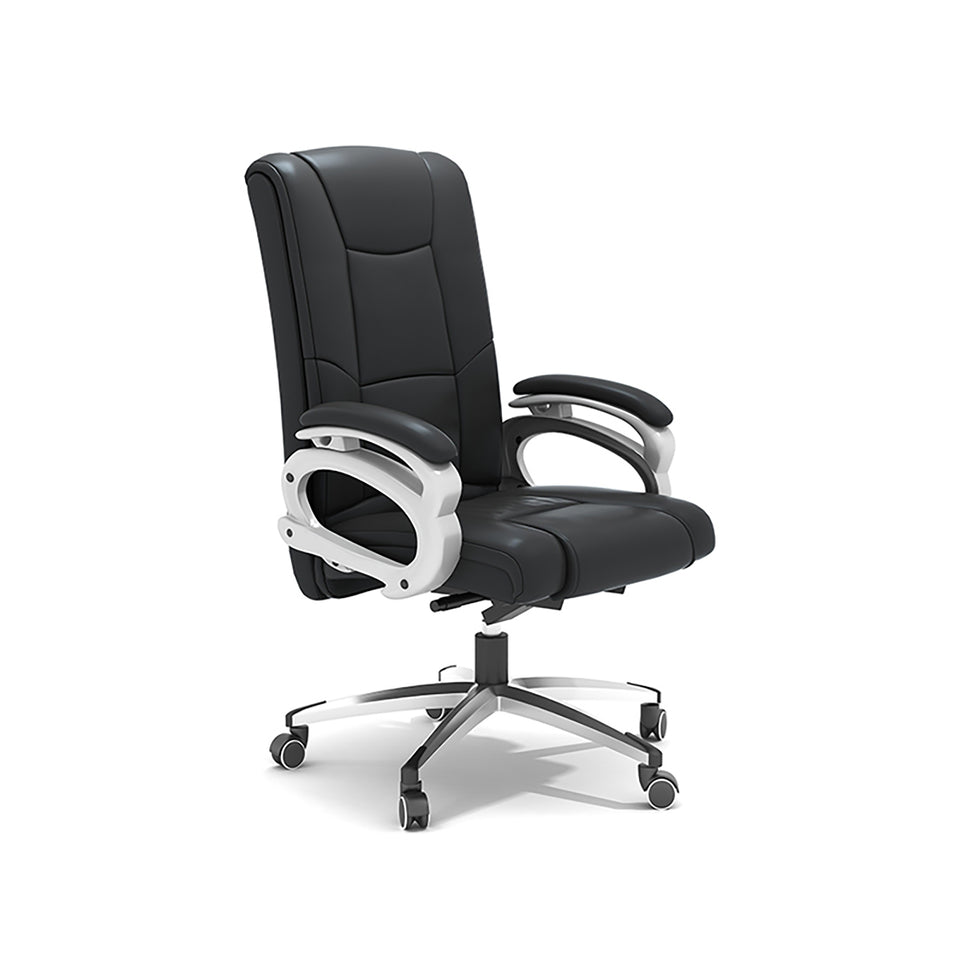Enhance Your Workspace New Manager L Shaped Pure Office Desk and Chair Combination LBZ-109