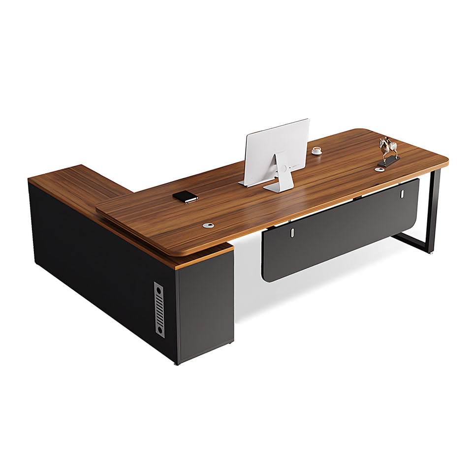 Executive Office Desk Set Modern Design Spacious Functional LBZ-2131
