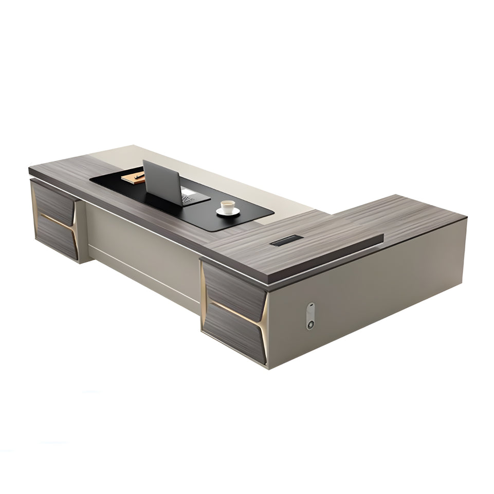 Minimalist Modern Executive Desk For Managers And Leaders LBZ-10128