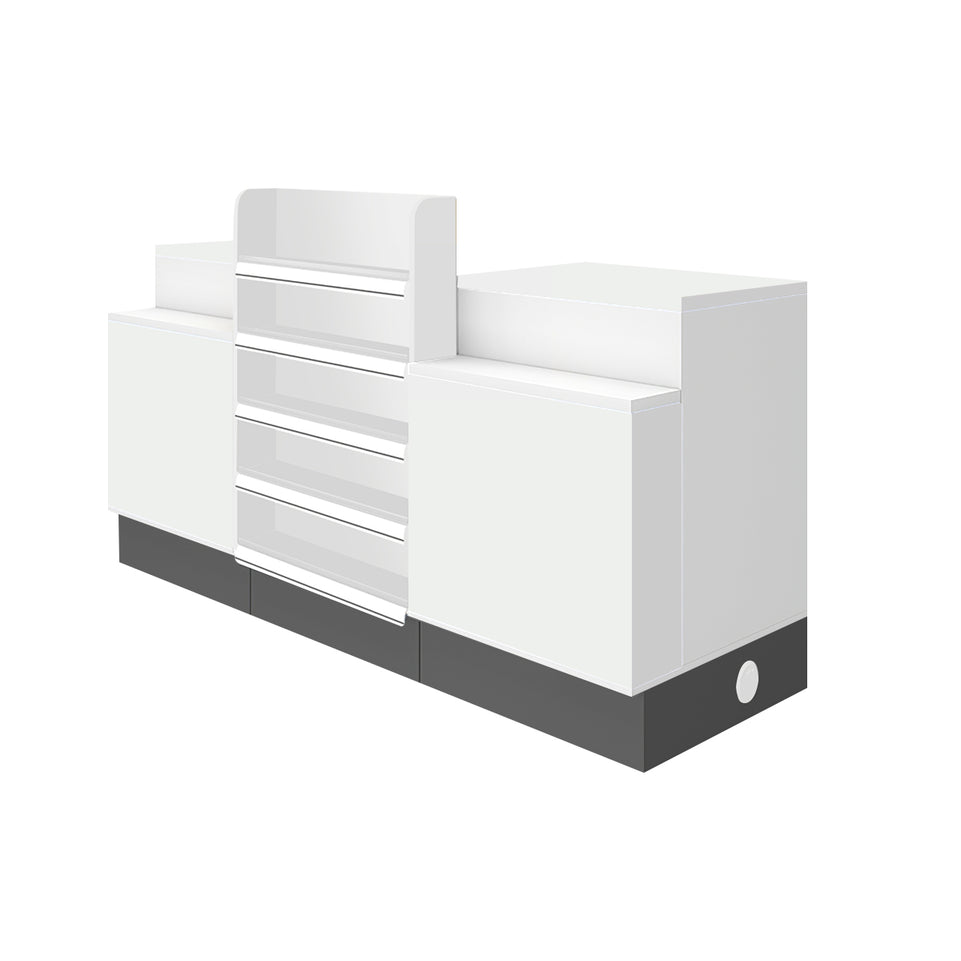 Supermarket convenience store small bar counter front desk reception desk JDT-7107