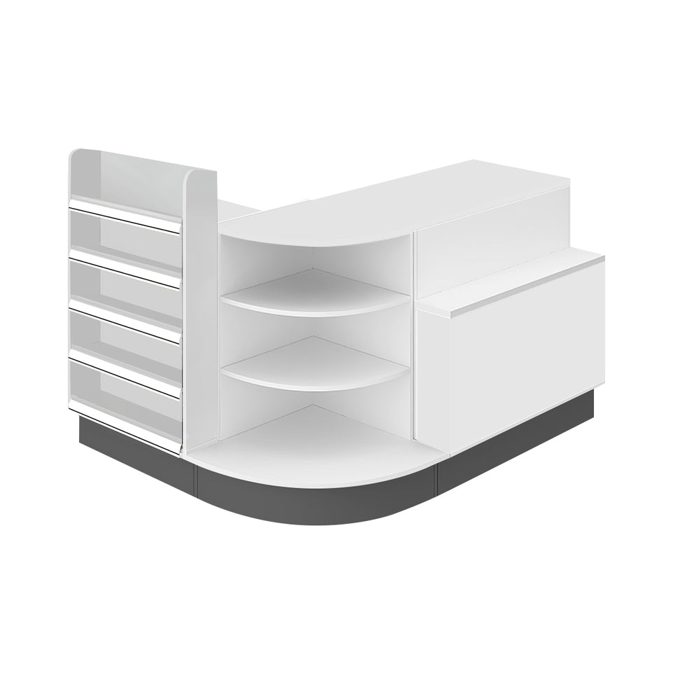 Supermarket convenience store small bar counter front desk reception desk JDT-7107