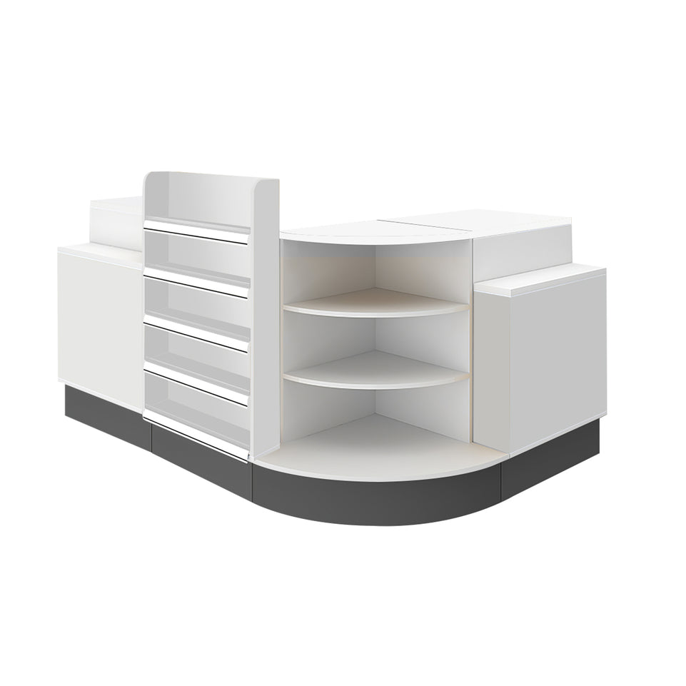 Supermarket convenience store small bar counter front desk reception desk JDT-7107