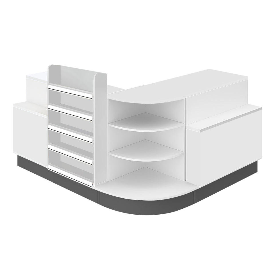 Supermarket convenience store small bar counter front desk reception desk JDT-7107